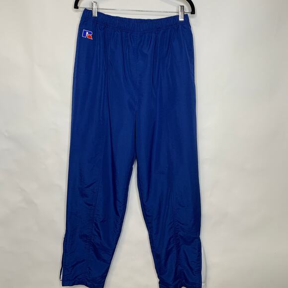 Russell Athletic Pull On Vintage Team Pants Lined Water Resistant Sz Large - Picture 3 of 10